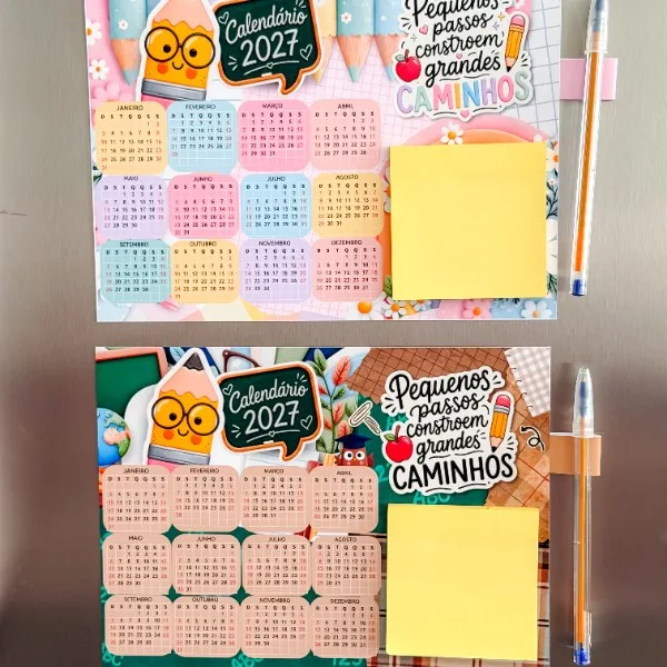 CALENDÁRIO DE GELADEIRA A4