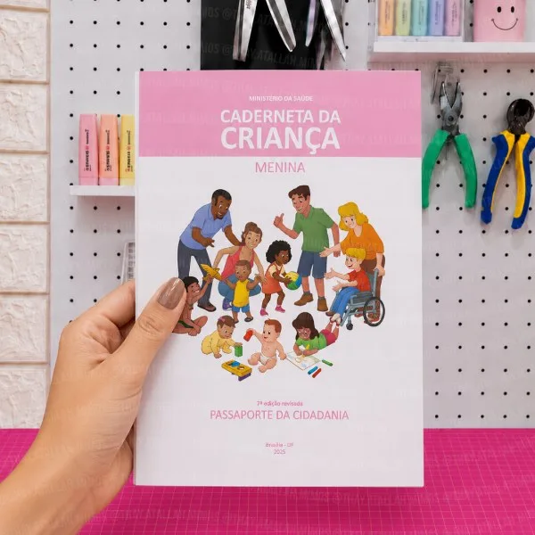 KIT COM 2 MIOLOS DE CADERNETA INFANTIL A5