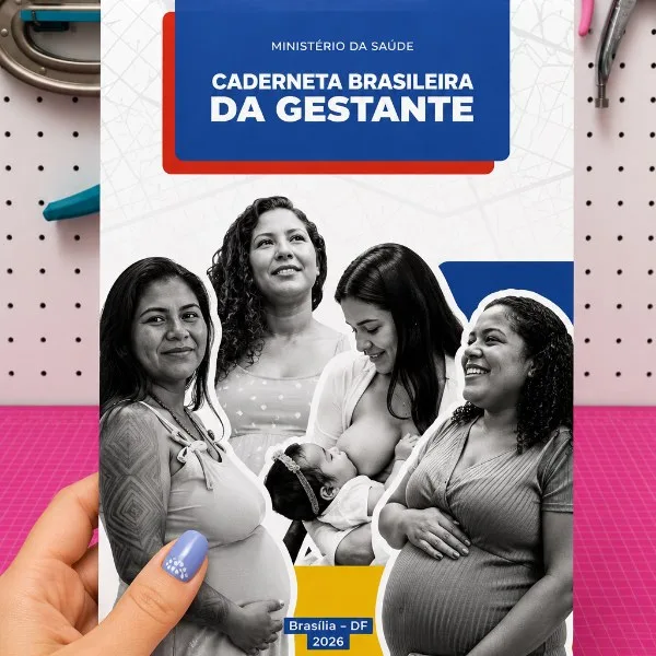 KIT COM 2 MIOLOS DE CADERNETA GESTANTE - VERSÃO ORIGINAL
